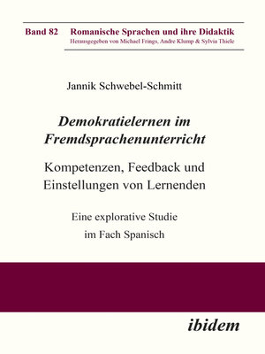 cover image of Demokratielernen im Fremdsprachenunterricht